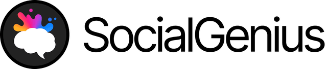SocialGenius logo - AI-powered social media automation platform